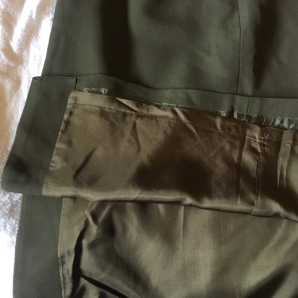 Ellen Tracy Green Skirt - Picture 3 of 6